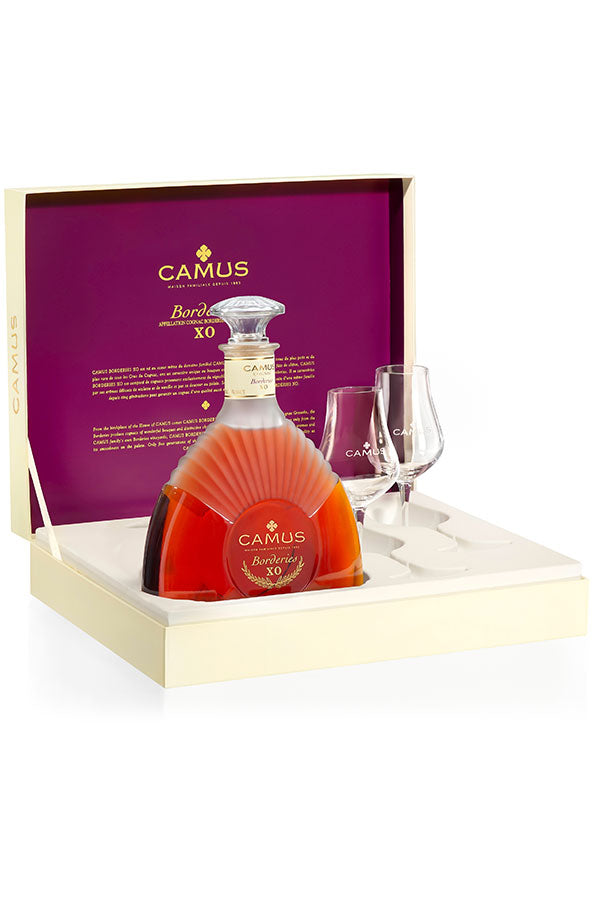 Camus Borderies XO + 2 Bicchieri